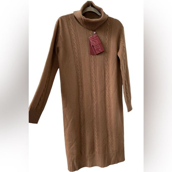 MaxMara Other - MaxMara Cashmere Cable Knit Sweater Dress